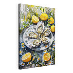 Cuadros Plato de ostras y limones