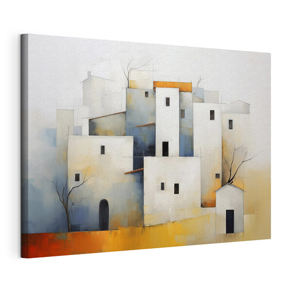 Cuadros Cuadros Cuadro que representa un conjunto de edificios (SKU: s40531)