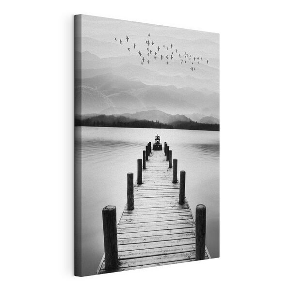 Cuadros Una bandada de pájaros volando por el cielo (SKU: s03914) Cuadros Cuadros Una bandada de pájaros volando por el cielo (SKU: s03914)