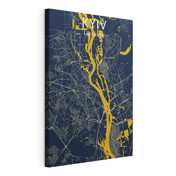 Cuadros Mapa de una ciudad