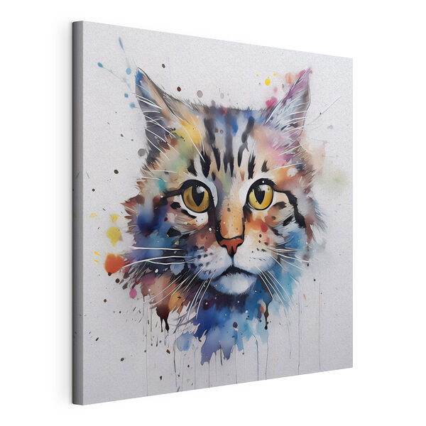 Cuadro de un gato Cuadros Cuadro de un gato