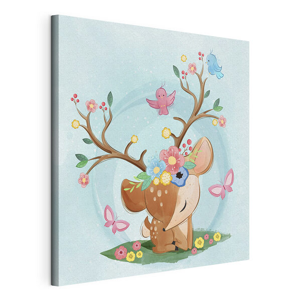 Cuadros Dibujo de un pájaro rosa (SKU: s32795) Cuadros Cuadros Dibujo de un pájaro rosa (SKU: s32795)