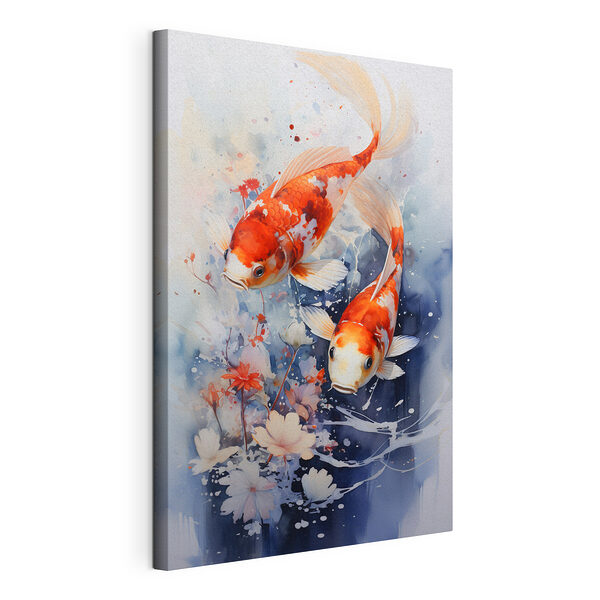 Cuadros Un par de peces nadando en el agua (SKU: s34245) Cuadros Cuadros Un par de peces nadando en el agua (SKU: s34245)