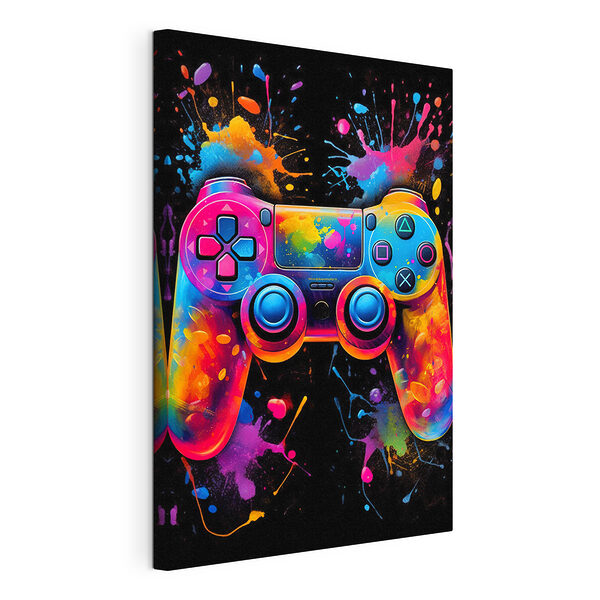 Mando de videojuegos de colores Cuadros Mando de videojuegos de colores