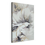Cuadros Elegante abstracción floral en tonos suaves