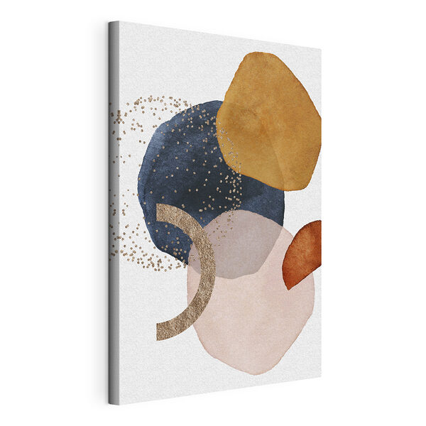 Cuadros Cuadros Formas abstractas con detalles brillantes (SKU: s35955)