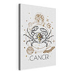 Cuadros Signo zodiacal de Cáncer con planetas y estrellas