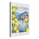 Cuadros Limones junto al lago de Como, Italia