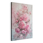 Cuadros Delicadas flores rosas en plena floración