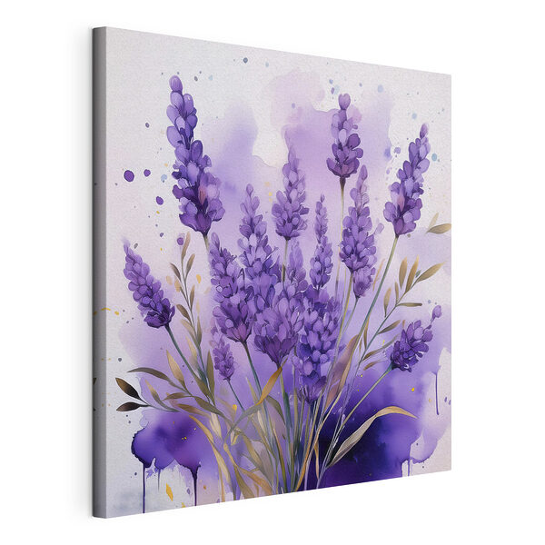 Cuadro de flores moradas Cuadros Cuadro de flores moradas