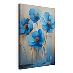 Cuadros Cuadro de flores azules