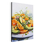 Cuadros Plato de frutas y verduras