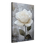 Cuadros Cuadro de una rosa blanca