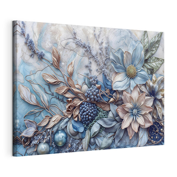 Cuadros Elegancia floral en tonos suaves