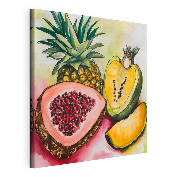 Pintura en acuarela de frutas Cuadros Pintura en acuarela de frutas