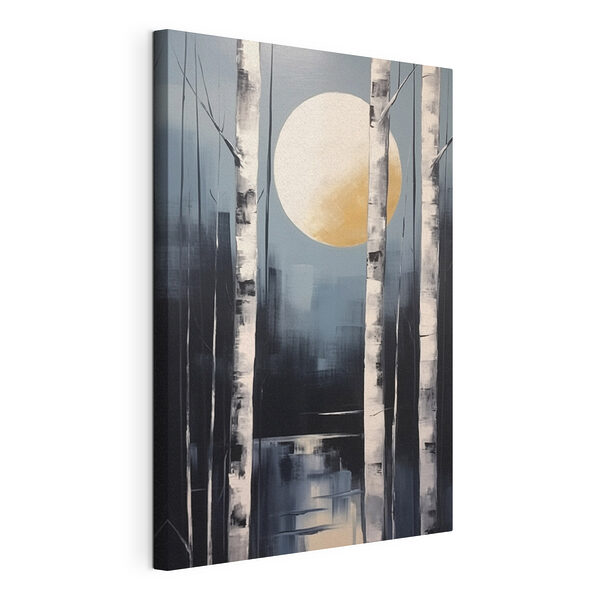 Cuadros Cuadro de una luna en el cielo