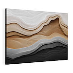 Cuadros Capas abstractas de texturas suaves