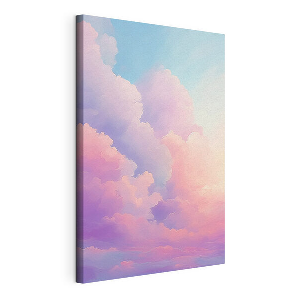 Cuadros Nubes de colores en el cielo