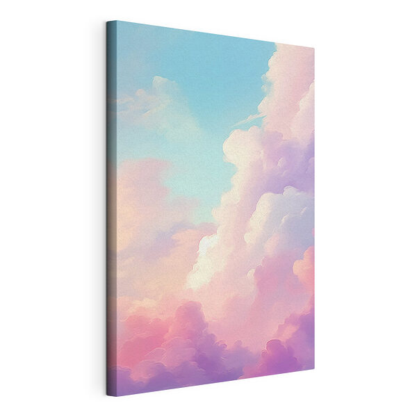 Cuadros Cielo azul con nubes