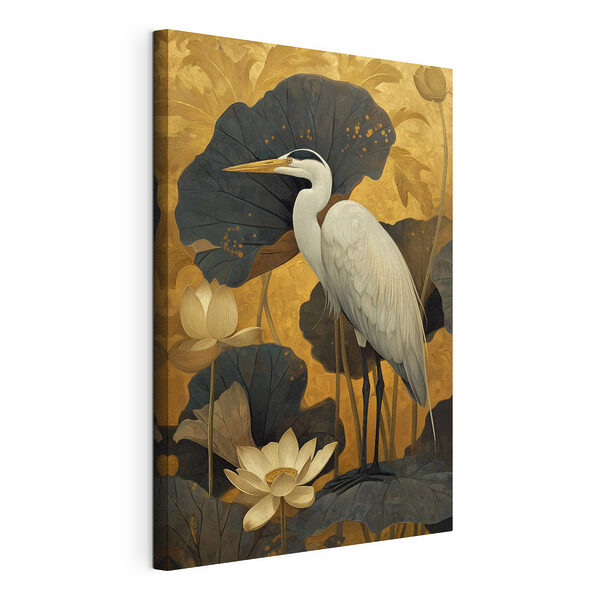 Cuadros Cuadro de un pájaro blanco