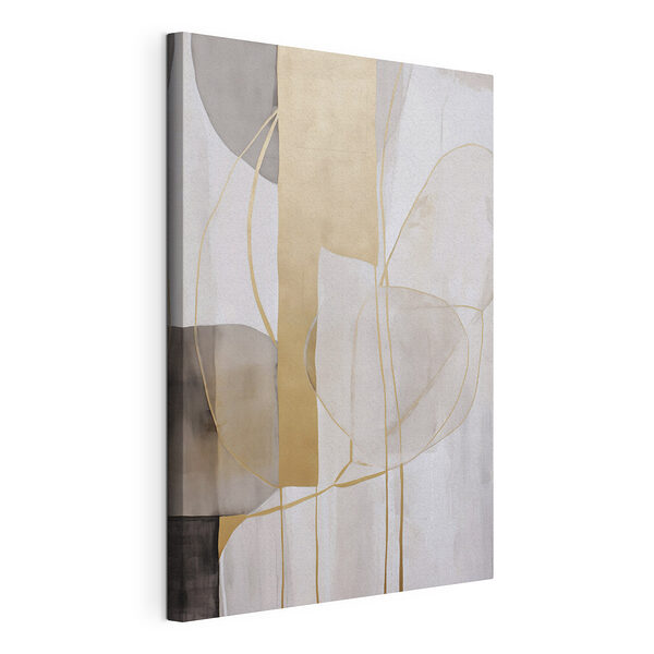 Cuadro de arte en blanco y gris Cuadros Cuadro de arte en blanco y gris