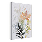 Cuadros Pintura de flores y hojas