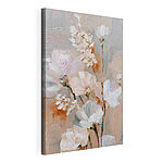 Cuadros Pintura de flores sobre una superficie blanca