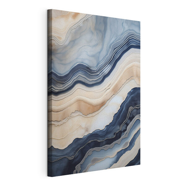 Ondas fluidas en tonos tierra Cuadros Ondas fluidas en tonos tierra