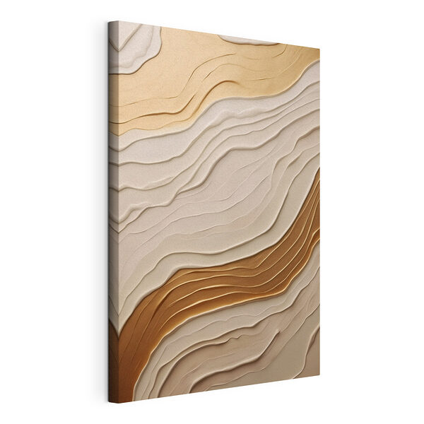 Ondas fluidas de textura suave Cuadros Ondas fluidas de textura suave