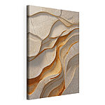 Cuadros Capas fluidas de texturas suaves