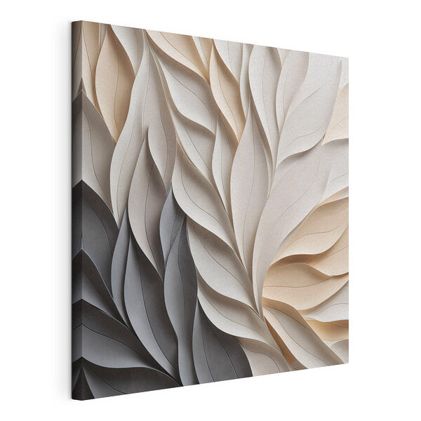 Ondas fluidas con diseño en capas Cuadros Ondas fluidas con diseño en capas