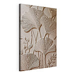 Cuadros Decoración de pared con hojas y flores