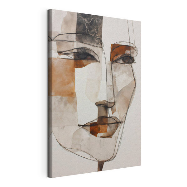 Cuadros Dibujo de un rostro