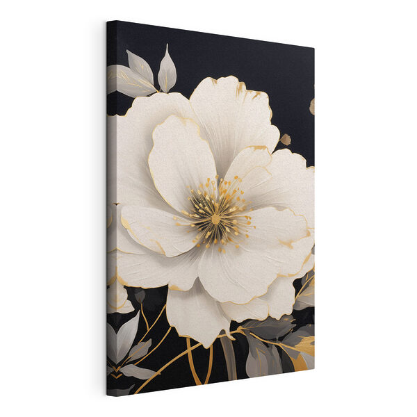 Cuadros Una elegante flor con pétalos suaves