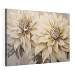 Cuadros - Elegantes flores en tonos suaves