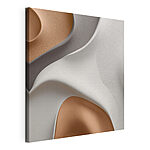 Cuadros - Formas curvas en colores suaves
