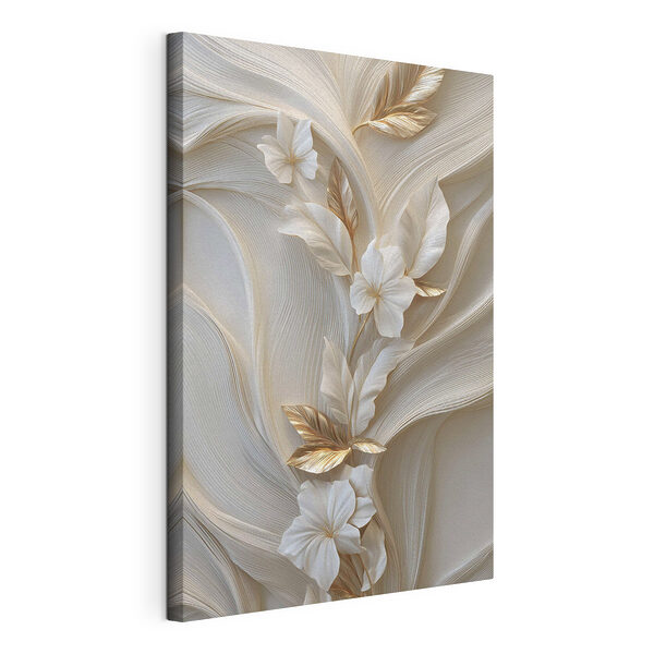 Cuadros Elegancia floral en tonos suaves