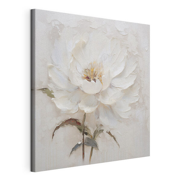 Cuadros Cuadro de una flor blanca