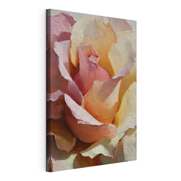 Cuadros Delicadas flores en suaves tonos pastel