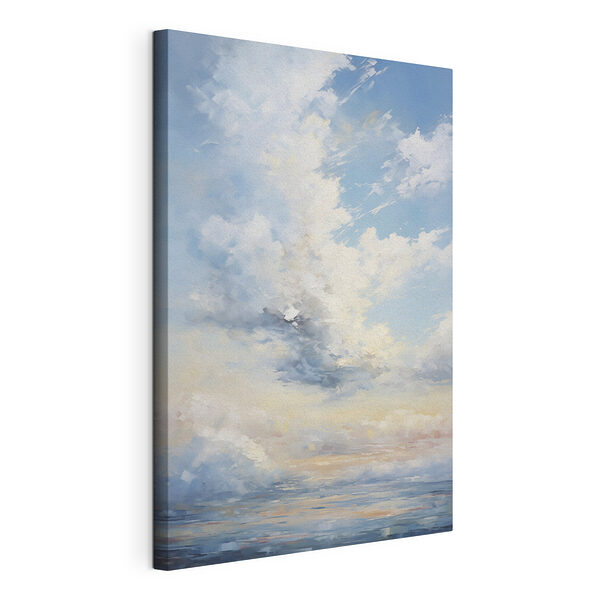 Cuadros Cielo azul con nubes