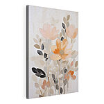 Cuadros Pintura de flores y hojas