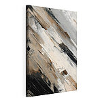 Cuadros Trazos abstractos en tonos neutros