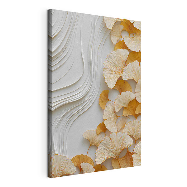 Cuadros Elegante diseño en capas con detalles florales
