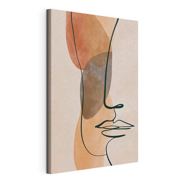 Cuadros Dibujo de un rostro
