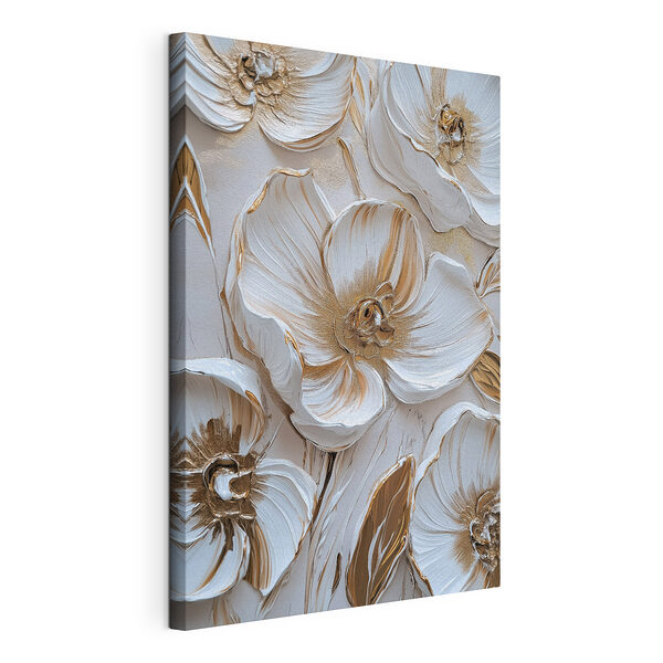 Cuadros Elegantes motivos florales en tonos suaves