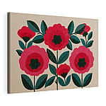 Cuadros Pintura de flores y hojas