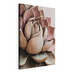 Cuadros Delicada escultura floral en tonos suaves
