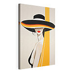 Cuadros Mujer con sombrero