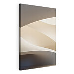 Cuadros Formas curvas en blanco y beige