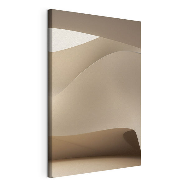 Papel blanco con un borde curvado Cuadros Papel blanco con un borde curvado